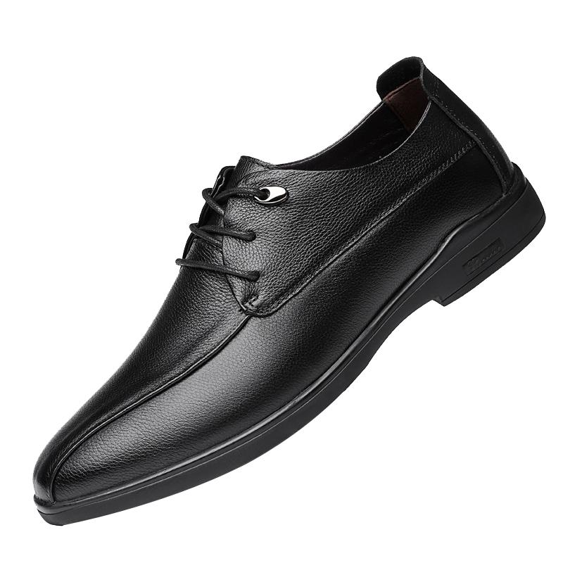 

High Quality Men S Shoes Minimalist Luxury Successful Style Dress Up Wedding And Party Daily Business Leather Shoes Black New 45
