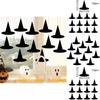 Halloween Witch Hat Paper Party Streamers For Scene Decoration 12 Pack