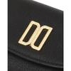 Daks Azalea Black Leather Dd Decoration Wallet