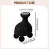 Body Massage 4 Head Professional with 6 Speeds Portable USB Rechargeable Tool Muscle