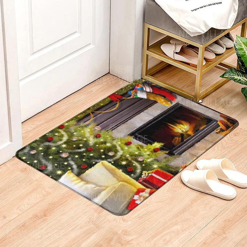 House entrance carpet Home doormat Modern Nordic style Room Bath mat Foot mat bathroom non-slip mat Kitchen water absorption mat