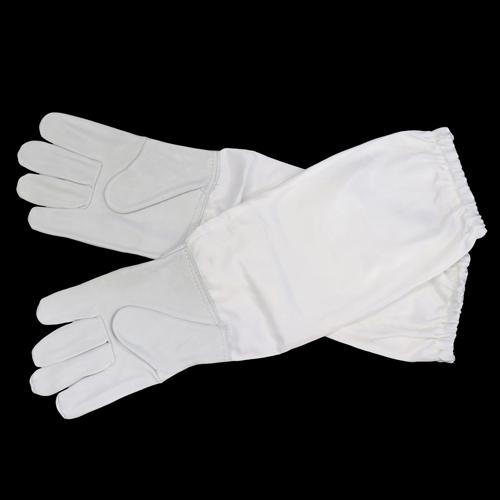 

1Pair Beekeeping Protection Gloves Bee-Off Long Sleeve Gloves Breathable Anti Bee Apiculture Honey Extracting Hive Checking Tool серый