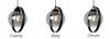 MODERN HANGING LAMP GLASS RING LAMP