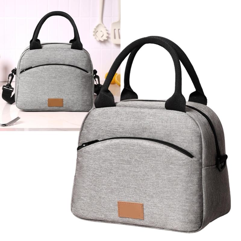 Stable Oxford Fabric Lunch Bag for Work or School Leak Proof Design Lunch Container Bag with Easy To Clean Surfaces