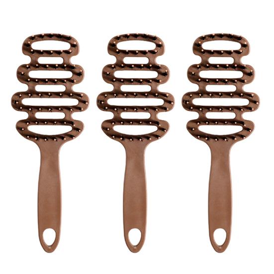 1/2/3 ks Hřeben na péči o vlasy s kančími štětinami Redukuje krepatění Statický Masážní kartáč na pokožku hlavy Vyživující hřeben na pokožku hlavy