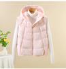 Down cotton vest autumn and winter loose cotton jacket vest vest sleeveless vest warm cotton jacket short jacket