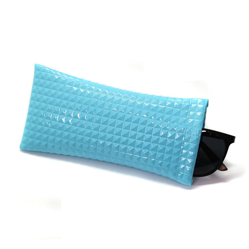 Classic And Fashionable Sunglasses Bag PU Elastic Mouth Portable High-end Waterproof Glasses Bag