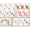100% PLASTIC New Poker Size Good Playing Cards Excellent