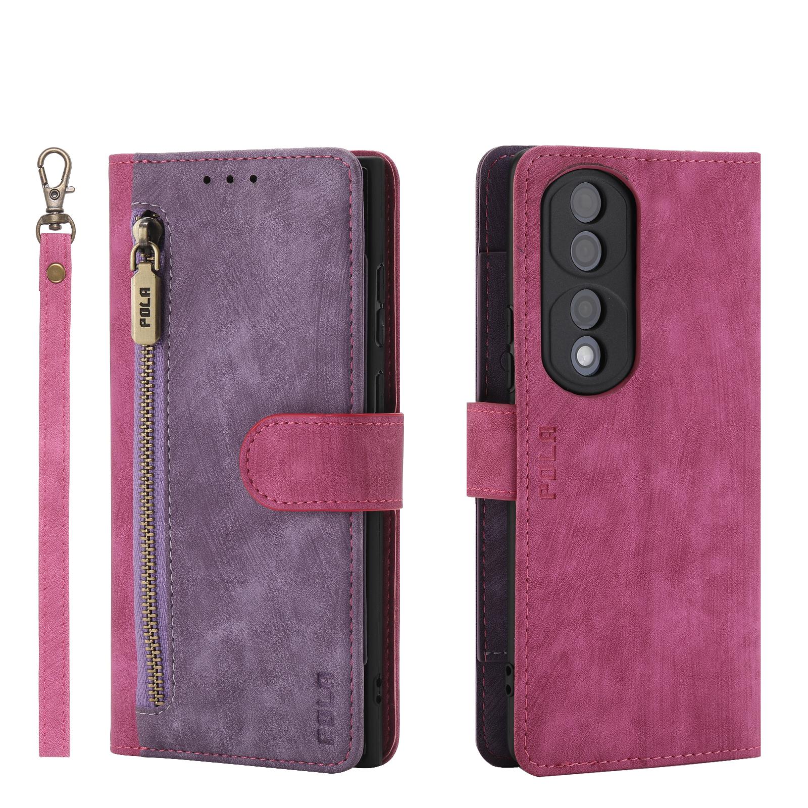 

Zipper Wallet Flip Leather Cards Solt Case For Huawei P40 P30 P20 Mate 30 Pro Lite 40 Magnetic Card Hold RFID Bags Stand Cover For Huawei Y9S рожевий