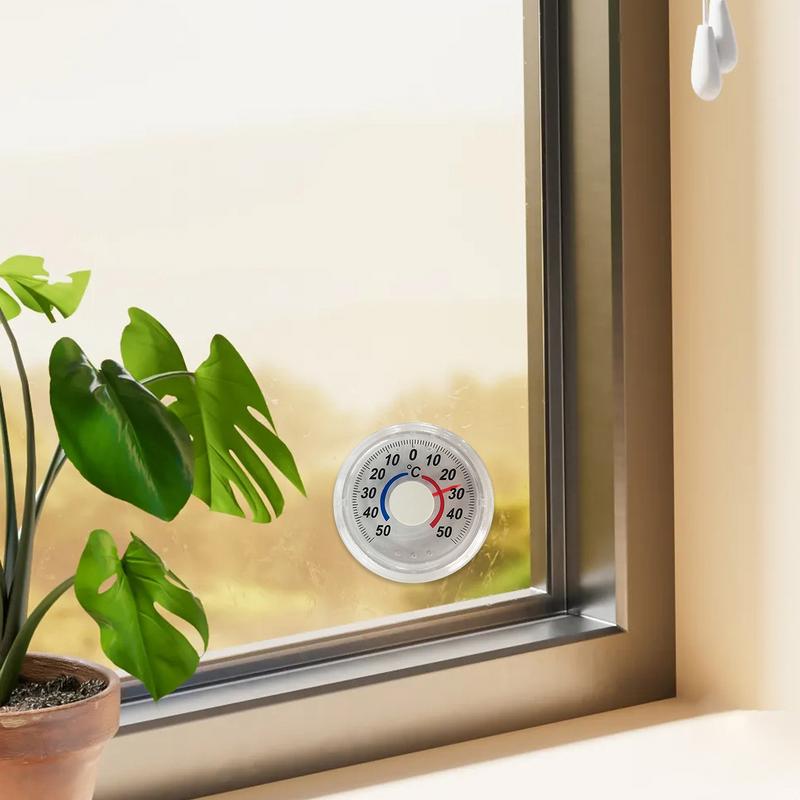 Outdoor Window Thermograph Outdoor Temperature Stick Analog Thermograph Two-Color Scale Equipment Weather Monitor For Apartment