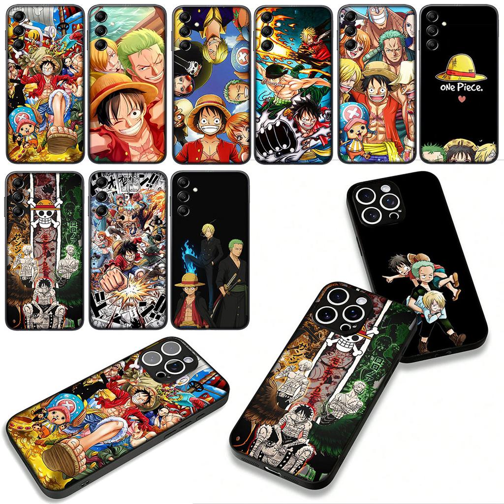 Sanji Luffy One Piece Roronoa Zoro for Motorola Moto G54 G05 G24 G75 G85 G15 G57 G86 Power Edge 50 30 Ultra Fusion neo Pro Case