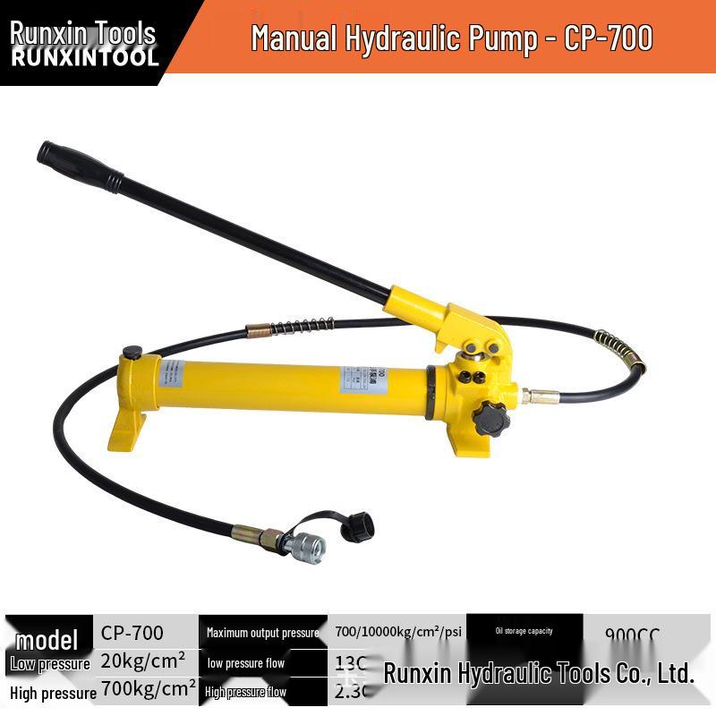 Industrial Electric Hydraulic Pump Station with Pressure Gauge, Compatible with Various Hydraulic Tools, for High-Efficiency Oil Supply.