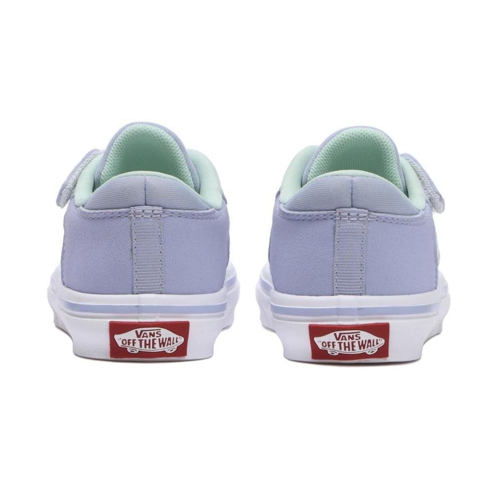 Vans Script V3854k Lav Wht Mint