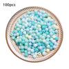 100 Stück/Beutel Verstreute Perlen Glatt Verschiedene Farben Verfügbar DIY Armbänder Schmuckherstellung Perlen Zubehör