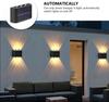 Solar LED Light, Outdoor Waterproof Wall Lamp, Dusk to Dawn Fence Lighting for Garden Courtyard Porch Walkway Camping Decor