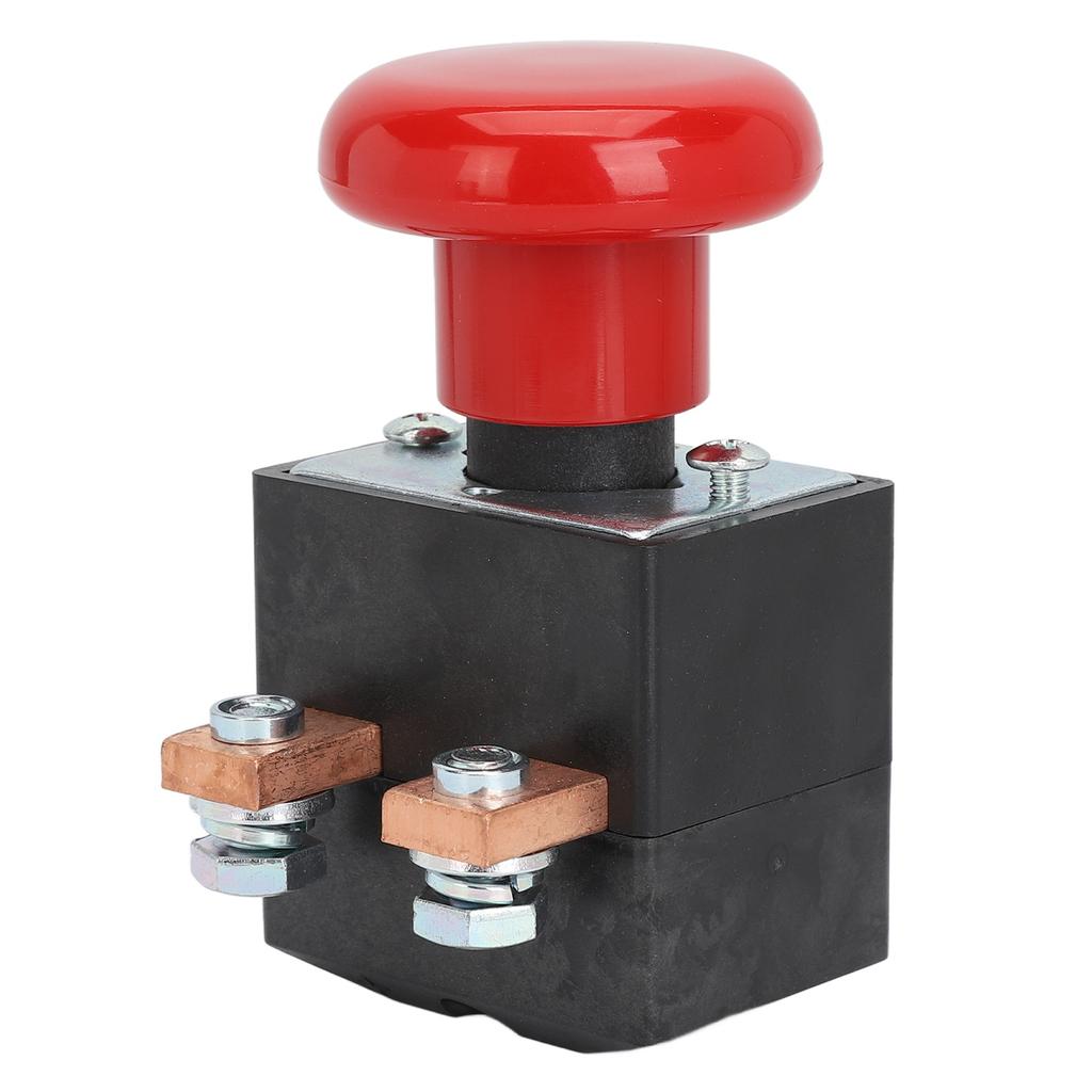 Emergency Push Button Switch DC80V Reliable Emergency Stop Switch Replacement for Albright Electric Stacker Forklift