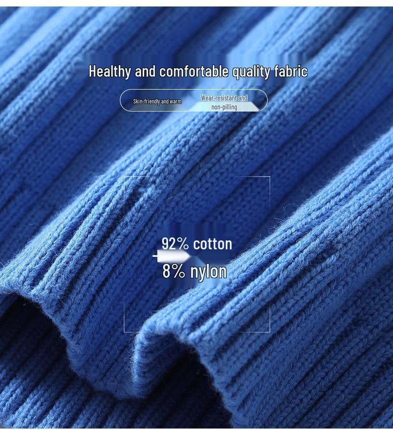 Suéter de Invierno Grueso de Cuello Alto para Hombre - Tendencia Casual, Lujo Ligero, Color Sólido, Tallas Grandes, Unisex