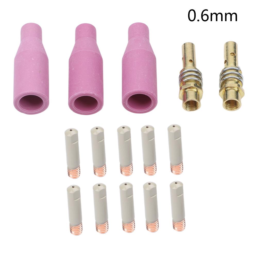 15PCS Welding Torch Earthenware Nozzle For 15AK Welding Torch Coating For MIG For MB15 Torches From Different Manufacturers