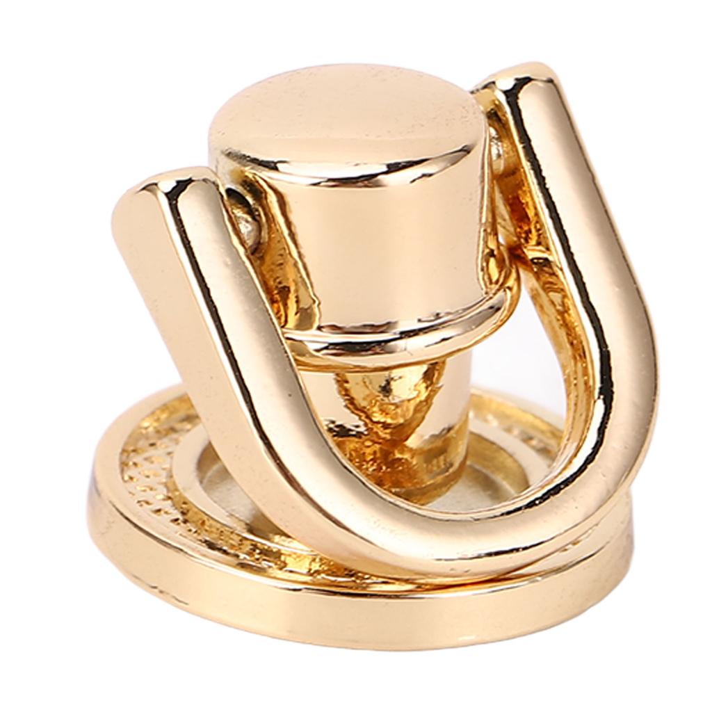 20 Pcs D   Rivet Zinc Alloy Iron   Hd Button Rotatable D   Stud Screw for Handbag Backpack Pet Collar