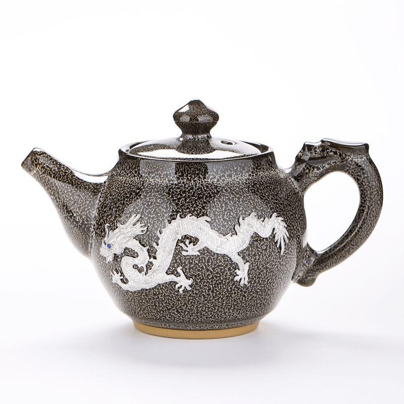 Semi-Handmade Elegant Ceramic Tea Set