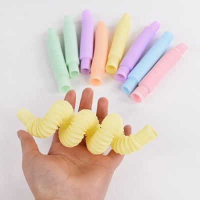 6-24Pcs Funny Pop Tubes Pipe Fidget Sensory Antistress Toys for Children Adults Birthday Party Favors Pinata Filler Goodie Bag