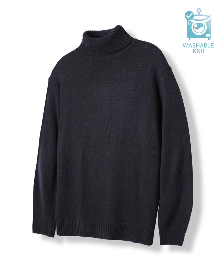 NP STUDIO Basic Standard Turtleneck Knit 3 Colors
