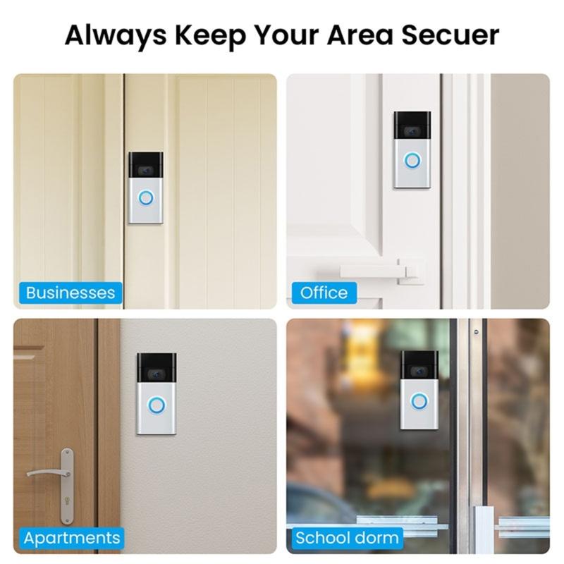 Practical Stick Doorbell Brackets Designs for Video Doorbell 3 Plus 4 Battery Doorbell Plus Professional Quick Setups