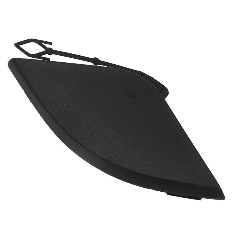 Front Bumper Tow Hook Eye Cap Cover For BMW X5 E70 LCI 2011 2012 2013 OEM 51117222744 Black Plastic Replacement Part
