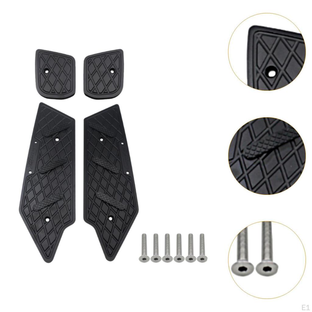 Foot Rest Pedal Board Set Aluminum Alloy for BMW C400x 2018-2025