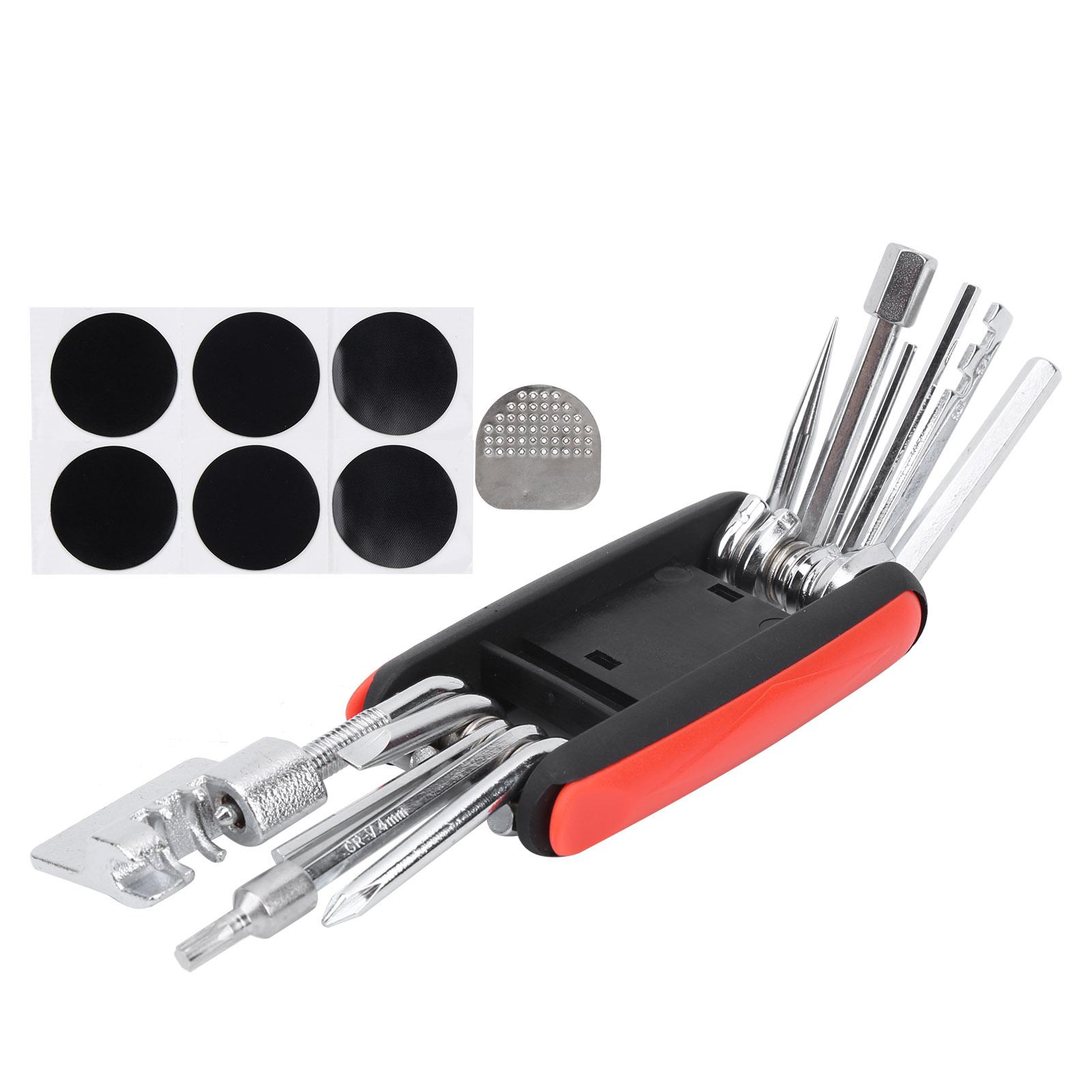 Multi Function Bike Repair Tool Portable Bike Chain Extractor Wrench Screwdriver Set
