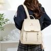 PU Rucksack Damen Mehrschichtiger Reißverschluss Rucksack