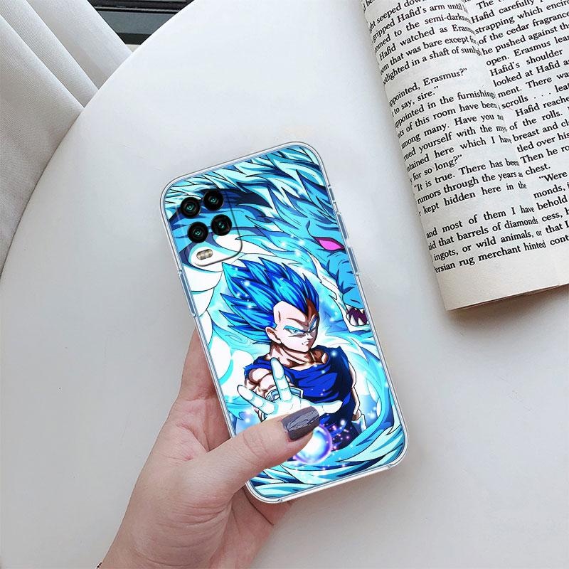 Dragon Ball Vegeta Transparent Phone Case for Motorola Moto E22I E22S E22 E32 E40 E7 E7I G Plus Power Play Stylus G22 G14 Motorola Moto G (2024)