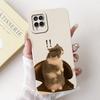 For Samsung A22 A225F 4G Phone Case Flower Painted  Proective Cover for SamsungA22 A22s a 22 S 5G Soft Silicone Funda Capa
