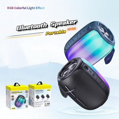 Bluetooth 5.3 Speaker Portable Hifi Wireless Speaker USB Outdoor Mini Loudspeaker Music RGB Light Playback