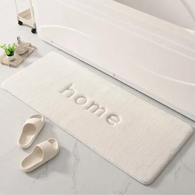 50x120cm Plush Memory Foam Bath Mat – Ultra Soft & Slow Rebound, Super Absorbent Non-Slip Bathroom Rug, Long Foot Mats