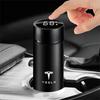 Autoaufkleber Tesla 500ML Intelligente Thermosflasche Digitales Temperaturdisplay Auto Isolierbecher für Tesla Model 3 Model S Model