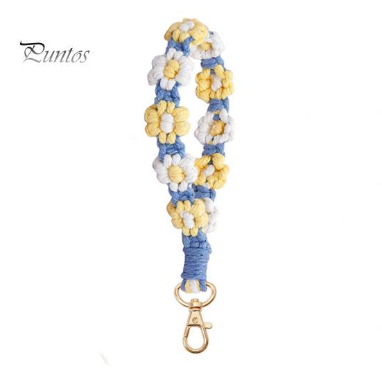 

Бохо макраме ремешок для телефона ручной работы сотовый телефон шнурок брелок браслет подвеска анти-потеря телефонная цепочка для женщин и девочек F