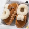 Thick-soled Cotton Slippers, Warm and Anti-slip Bags, Cotton Shoes for Women