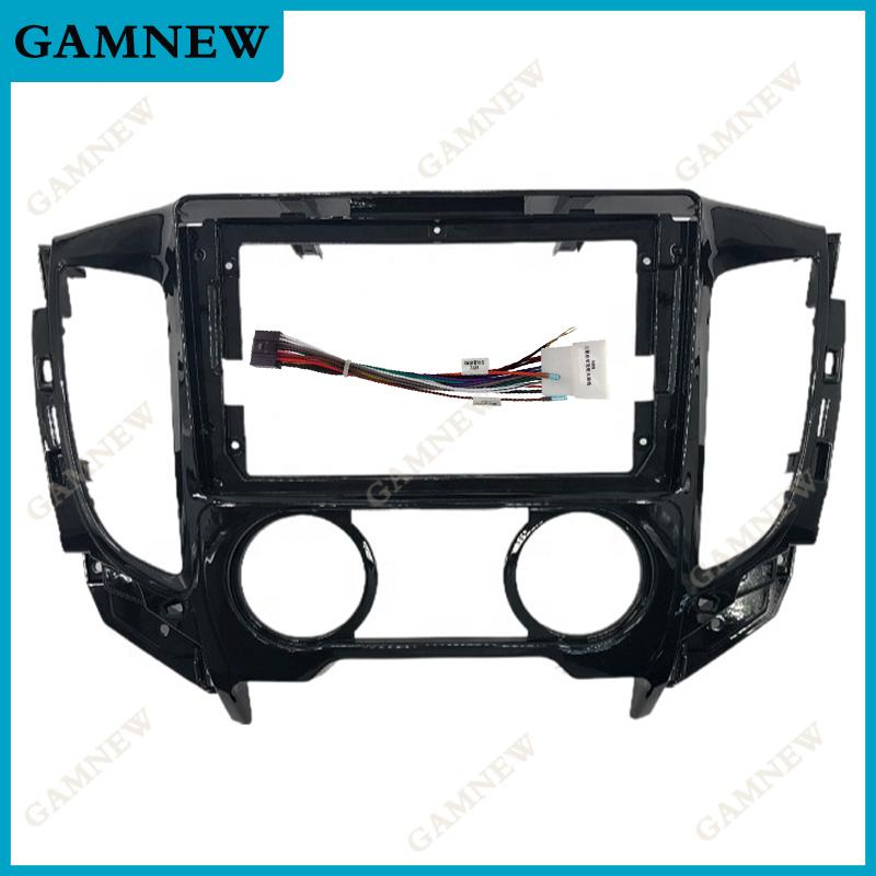 9 Inch Car Frame Fascia Adapter For Mitsubishi Triton L200 2015-2019 Android Radio Audio Dash Fitting Panel Kit