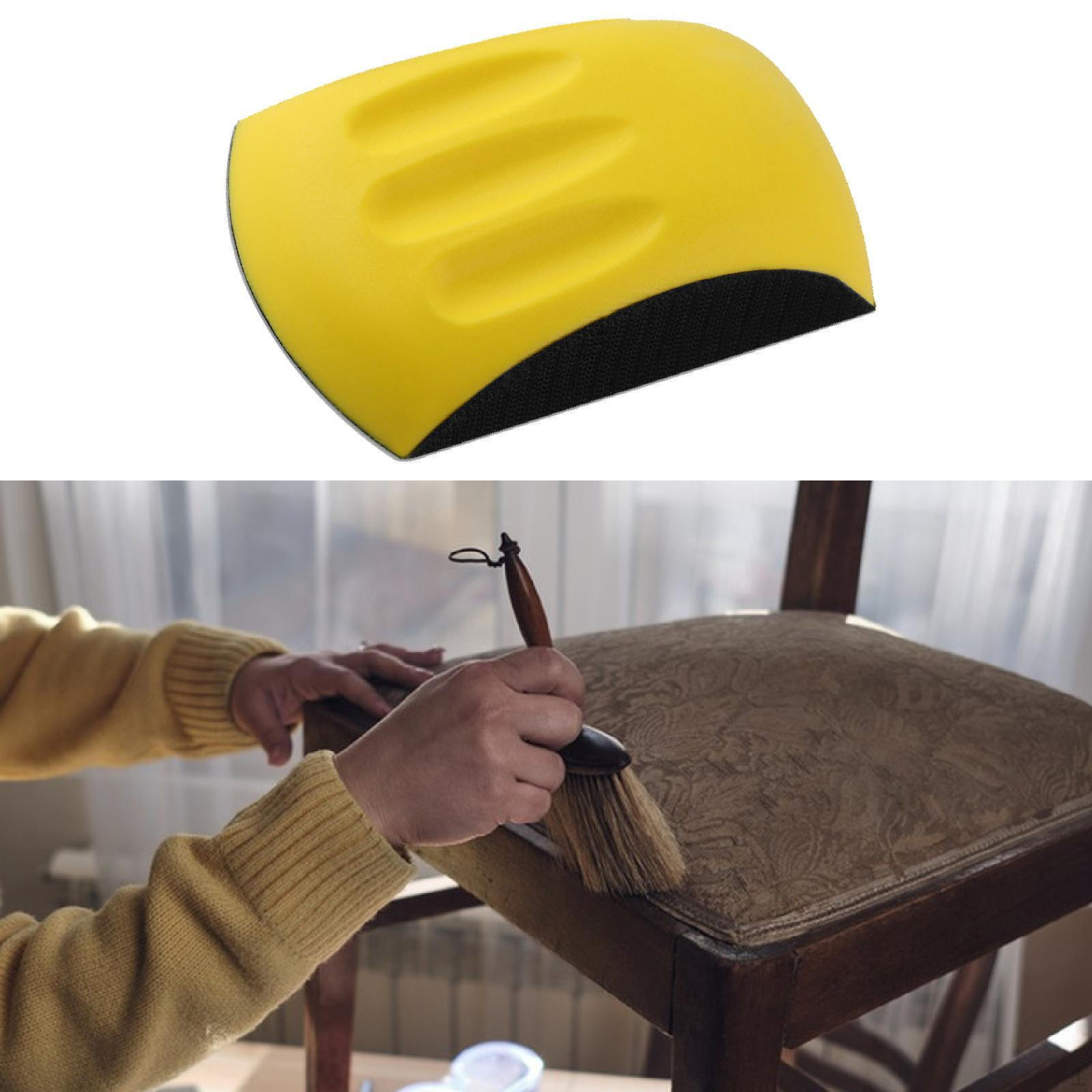 

Ручной шлифовальный блок шлифовальный диск удобная ручка наждачная бумага мышь шлифовальная машина для художественных промыслов 12.5cmx8cmx4.4cm