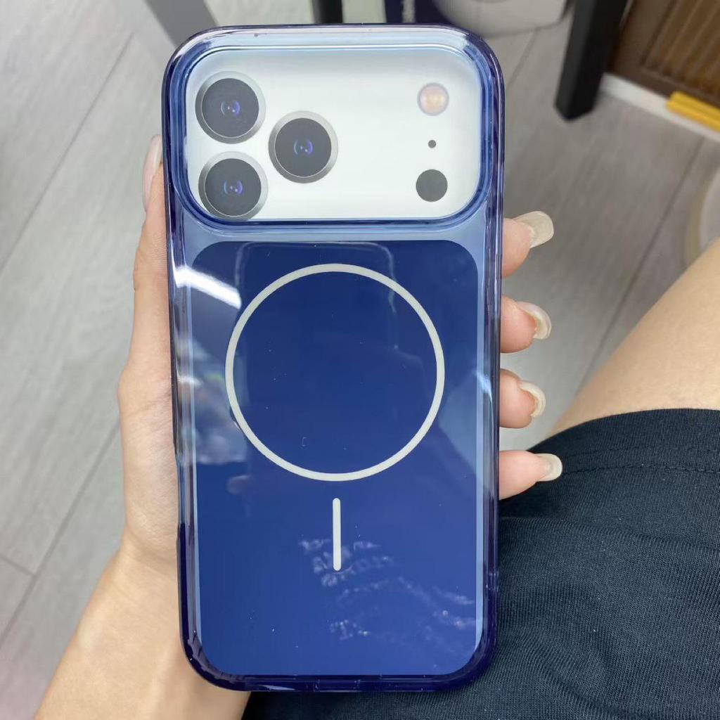 iPhone 17 Pro Max Transparent Magnetic Anti-Fall Case