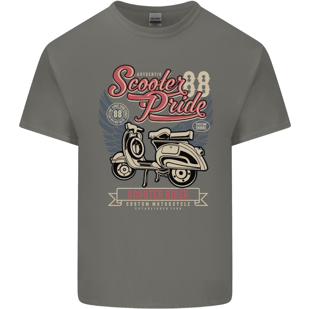 Scooter Pride 88 Motorbike Motorcycle Unisexs Light Cotton TShirt