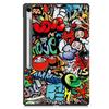 Printed case for Samsung Galaxy Tab S10 FE+ Plus - style and protection in one - graffiti
