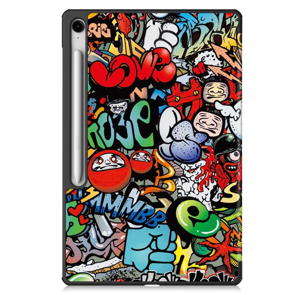 Printed case for Samsung Galaxy Tab S10 FE+ Plus - style and protection in one - graffiti