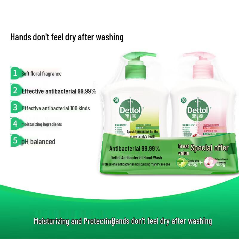 

Dettol Hand Wash Twin Pack