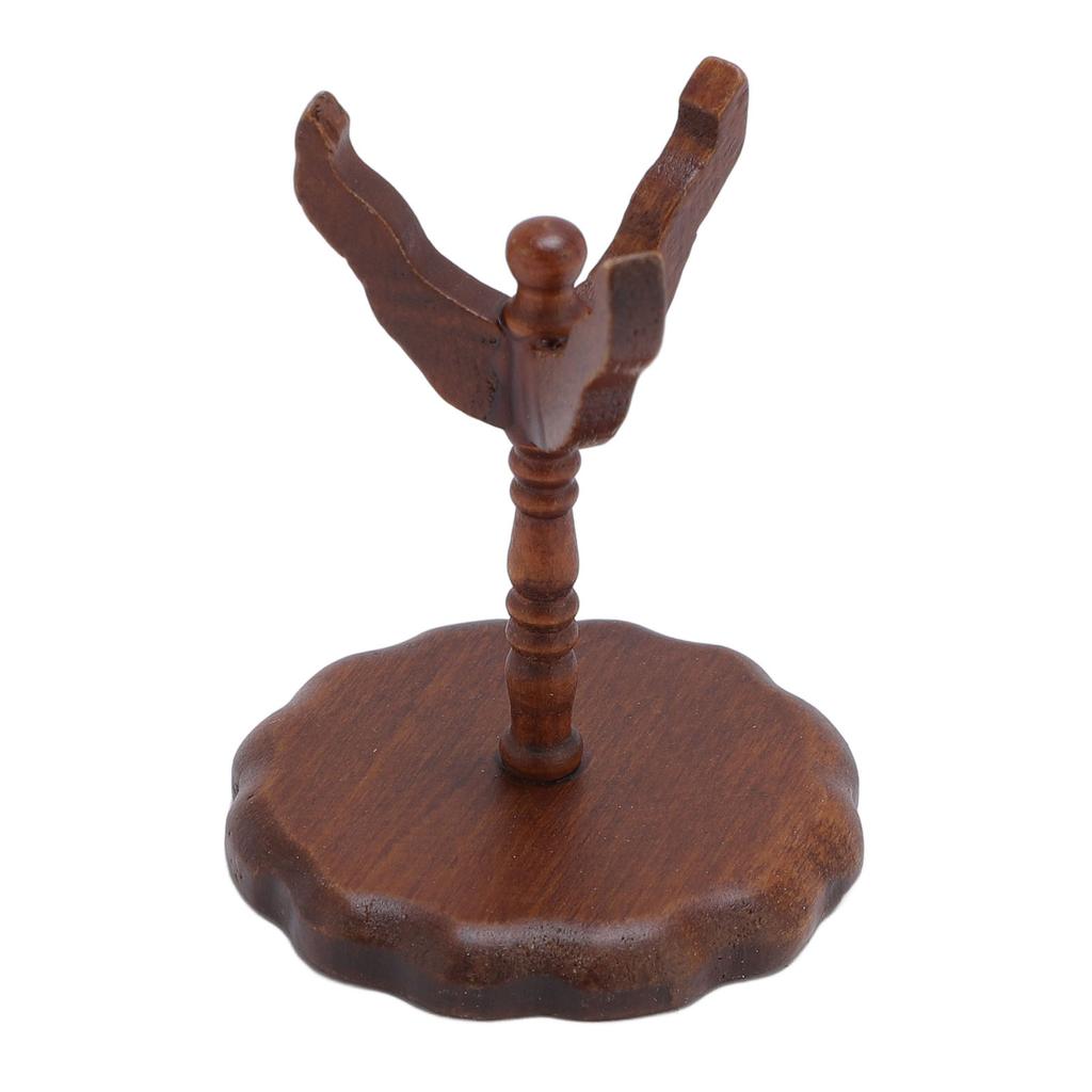 1/12 Scale Mini House Miniature Round Wooden Coffee Table Miniature Dollhouse Furniture Dining