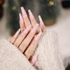 European & American Christmas Press-On False Nails Set