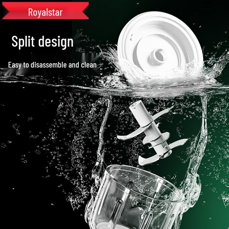 Royalsar Electric Garlic Mincer & Meat Chopper