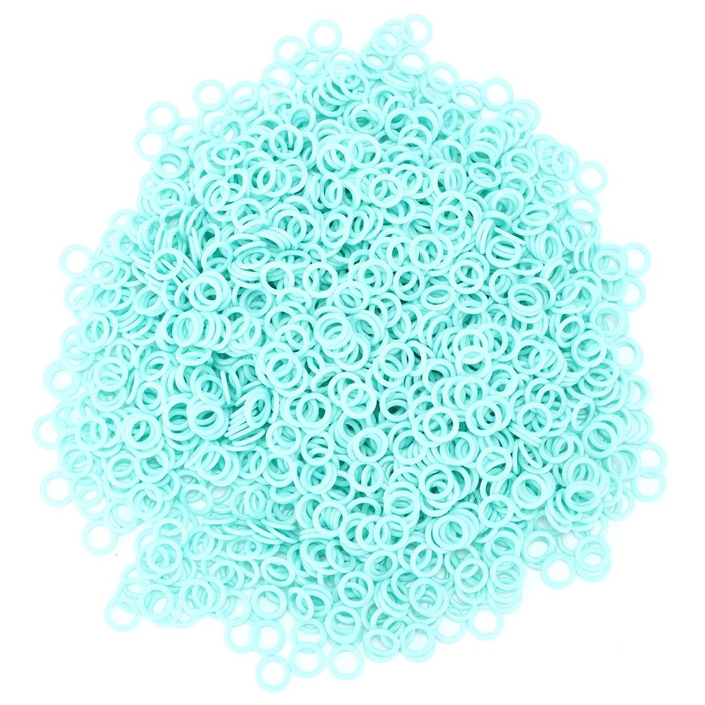 2000pcs Stitch Markers Colorful Plastic Round Locking Stitch Counters for Crocheting Sewing Knitting Craft