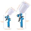 Schwerkraft-HVLP-Luftspritzpistolen-Set, HVLP-Spritzpistole, kleine und große Luft-Farbspritzgeräte mit 125 ml und